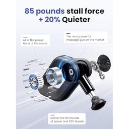 BOB AND BRAD D6 Pro Massage Gun with OLED Screen thumbnail 3