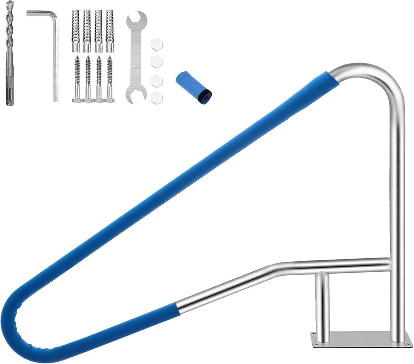 Garvee Pool Handrail 304 Stainless Steel 54"×36"