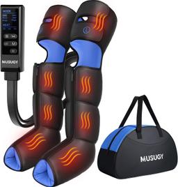 Musugy full leg compression massager with heat