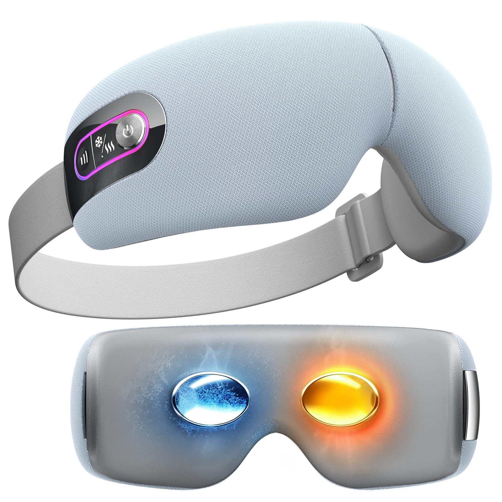 BOB AND BRAD EYEFLOW Eye Massager with Chip Cooling & Heating, FSA Eligible & HSA Heated Eye Mask, Air Compression for Puffiness, Dark Circles, Dry Eyes, Screen Fatigue, Gifts for Women & Men image 1
