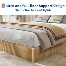 Recessed platform mattress support