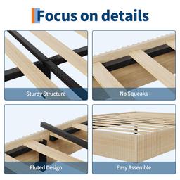 Wood slat support system